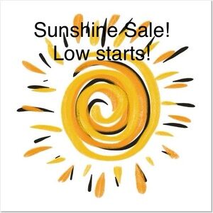 Sunshine Sale, 3/19, 9:45 am PDT